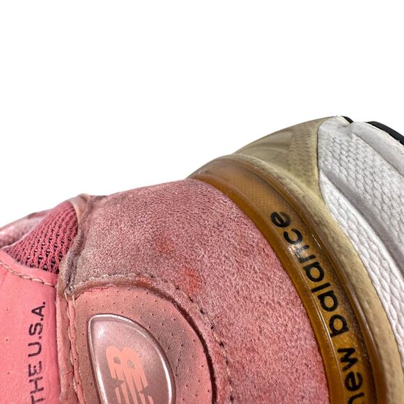 New Balance 990v4 Sneakers Men’s 8 Sunrise Rose Lace Up Shoes READ FLAWS main image 5